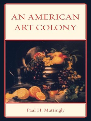 cover image of An American Art Colony